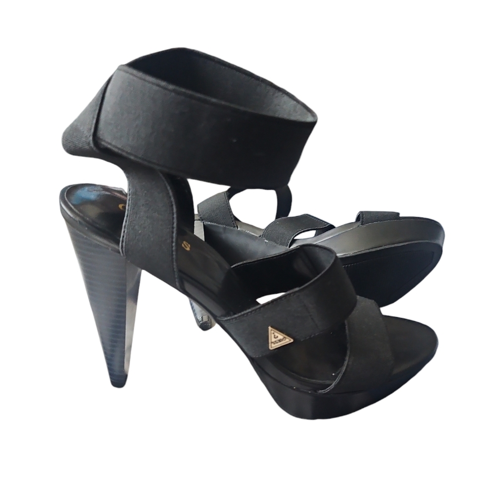 GUESS Netta Elastic Heels Size 9